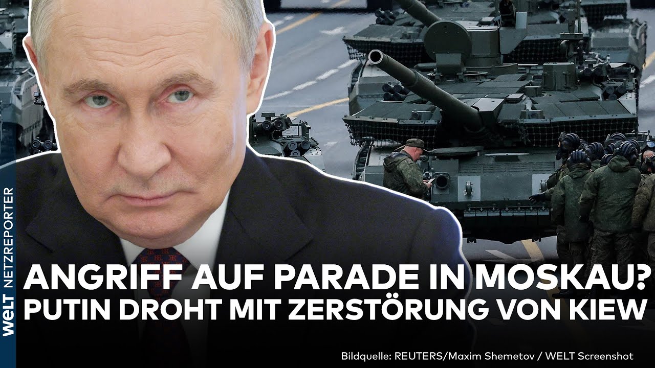 RUSSIA: Escalation? Putin is serious! Ukraine threatens attack on Victory Day parade in Moscow
