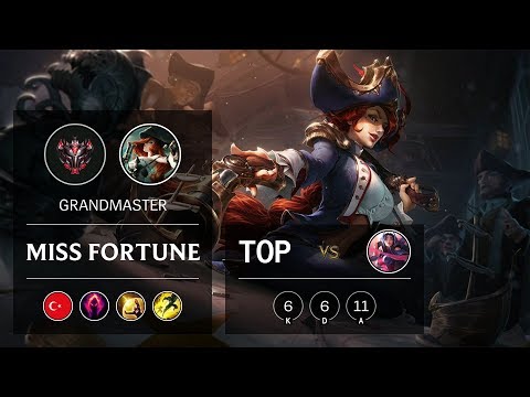 Miss Fortune Top vs Irelia - TR Grandmaster Patch 9.24