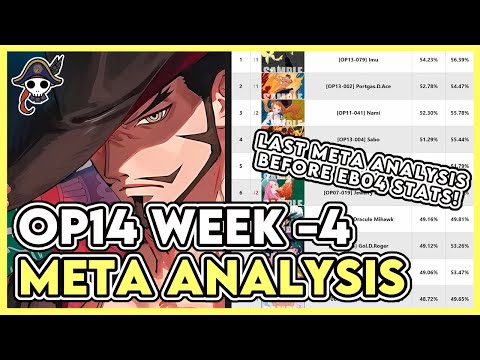 OP14 Week Minus 4 Meta Analysis | Our Last One Before EB04 Stats Become Available!