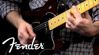 Modern Player Tele Thinline Deluxe Dirty Demo | Fender