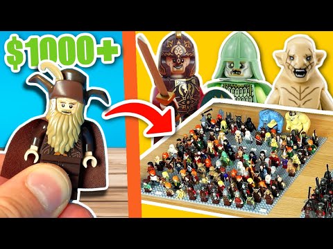 Sammeln Sie JEDE LEGO Herr der Ringe / Hobbit Minifigur – Teil 1