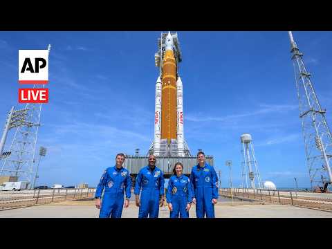 Video Thumbnail: Artemis II launch LIVE: NASA launches moon rocket with four astronauts