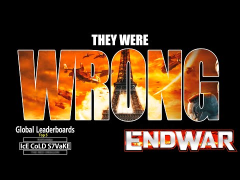 A Top Player's REAL Retrospective of Tom Clancy's EndWar