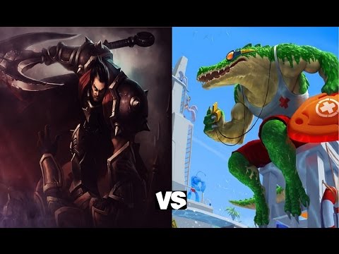 Mudjaco - Darius vs Renekton Top 20 BEST FIRST BLOOD!