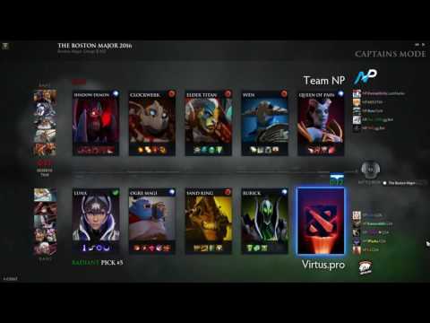 VP RAPED team NP   2x Double RAMPAGE!   Boston Major Dota 2