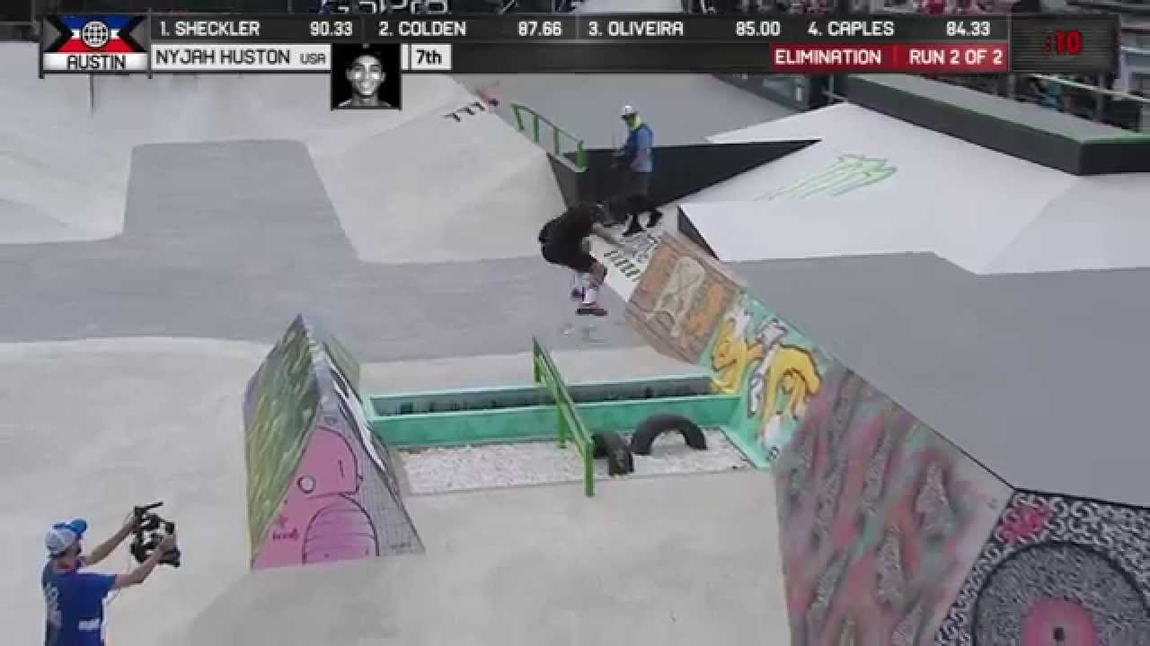 X Games Austin: Huston qualifies second in Skate Street