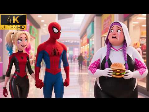 Betrayal Exposed! Gwen Discovers Spider-Man’s Secret Date with Harley Quinn! | SpiderMan Motion #ai