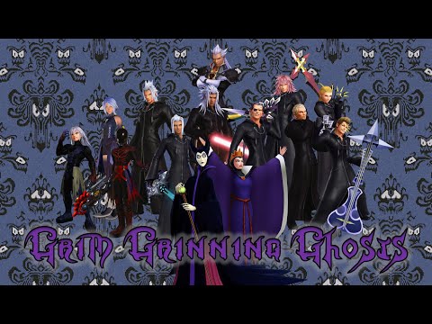 Grim Grinning Ghosts || Kingdom Hearts Data Greeting (Music Video)
