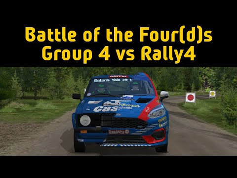 Battle of Four(d)s - Ford Fiesta Rally4 vs Ford Escort Mk2 Group 4