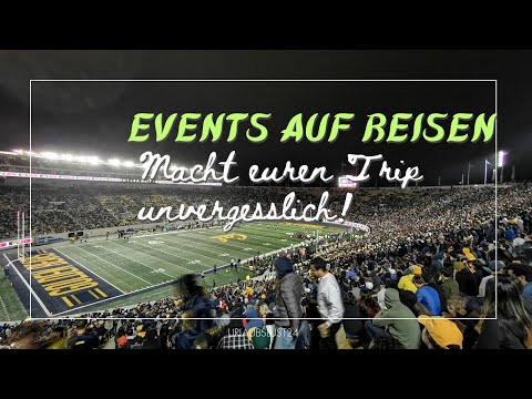 Musik, Kultur und Sport: So erlebst du Events auf Reisen