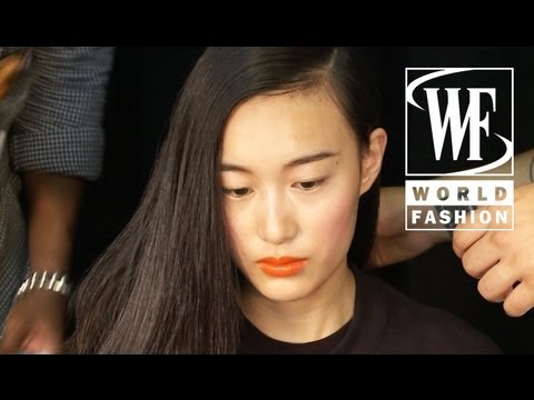 DKNY Spring-Summer 2014. Backstage