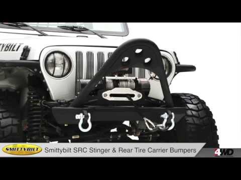 SRC JEEP BUMPERS - SMITTYBILT - TIRE CARRIER - WINCH PLATE - SHACKLES - JEEP BUMPER PACKAGES