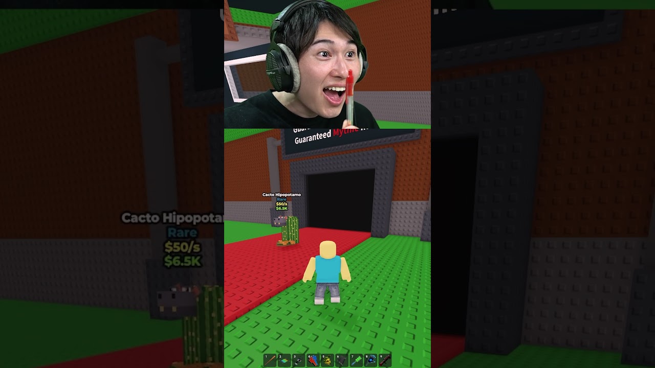 ペンを持ってイエスとノーを出す #roblox #stealabrainrot #ロブロックス #ブレインロットを盗む