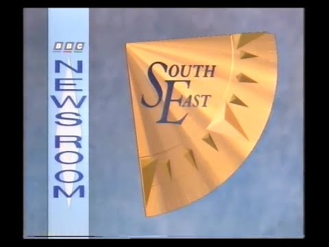 BBC1 South East | Newsroom South East | Weather News | 1991