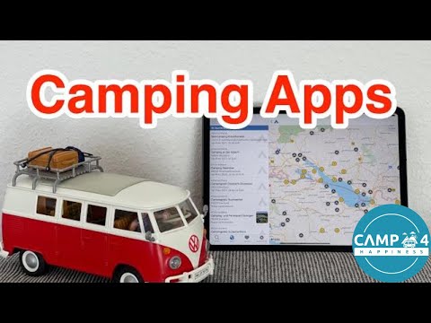 Camping Apps Vorstellung & Test: Meine Favoriten (ADAC, ACSI, park4night)
