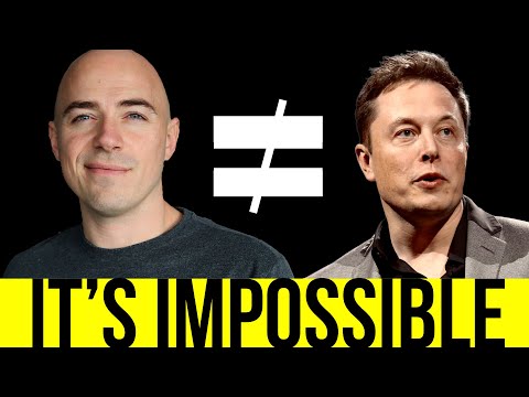 How to Be Successful - No one will ever get to Elon Musk Level