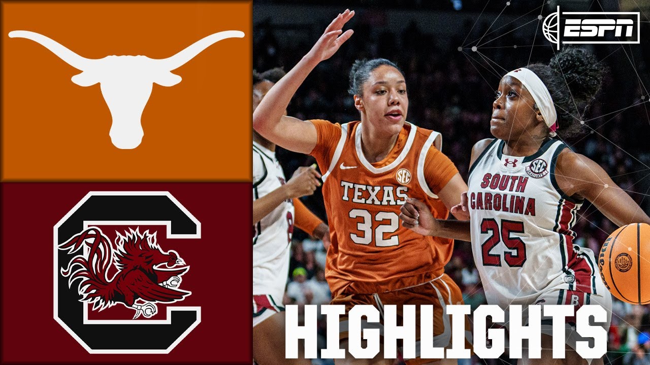 Texas Longhorns vs. South Carolina Gamecocks | Full Game Highlights | ESPN College Basketball