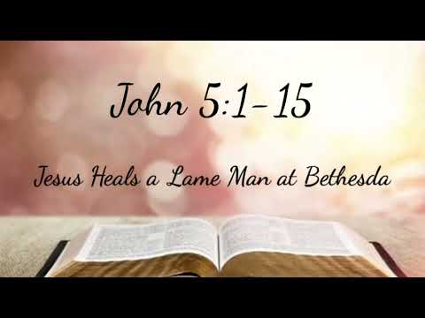 John 5:1-15 - Miracles of Jesus, Jesus Heals a Lame Man at Bethesda - NLT Audiovisual