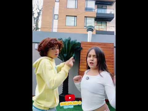 ESTRELLA Y RIZOS BAILANDO ENAMORADOS #bailalorocky #lomiel #yoloaventura #baile #dance #humor