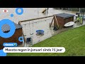 Problemen door enorme plensbuien in Nederland