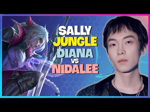 Challenger Sally's DIANA: Mastering Jungle Mechanics & Tactics (Engsub)