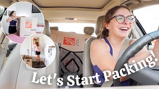 WELCOME TO MOVING WEEK! Starting to Pack Up the Apartment Day 1!
