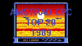 Amstrad CPC - Top 20 games (1989)