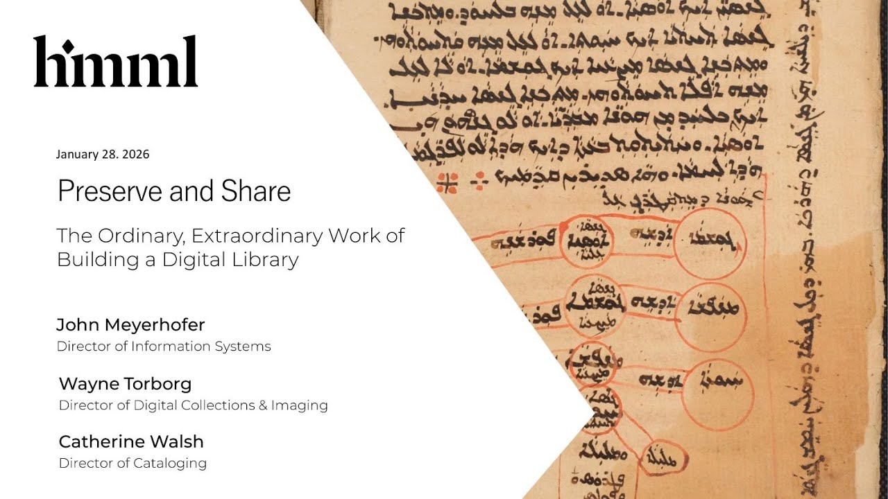 Winter Lecture Series: Building a Digital Library