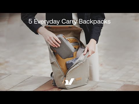 5 Fantastic Everyday Carry Backpacks - EVERGOODS, Peak Design, Bellroy, Aer, Black Ember & More