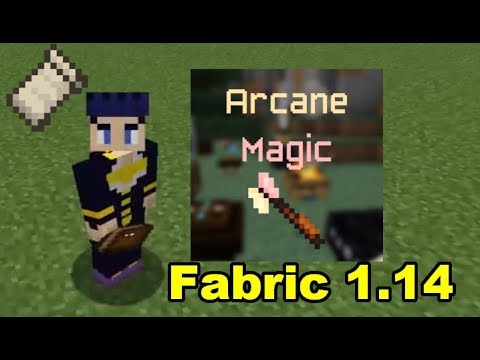 Destroying Sanity - Arcane Magic Mod for Fabric Minecraft 1.14 Demonstration and Review