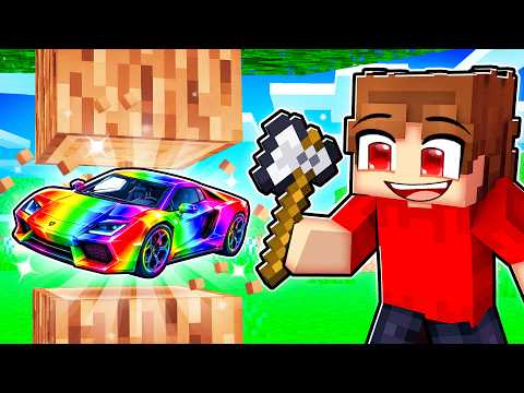 Minecraft, But All Drops Are Cars!