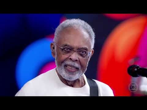 Luciano e Gilberto Gil se emocionam ao rever cena de Preta Gil cantando com o pai | Domingão 31/08