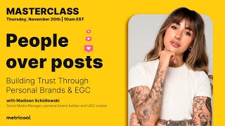 People Over Posts: Building Trust Through Personal Brands & EGC