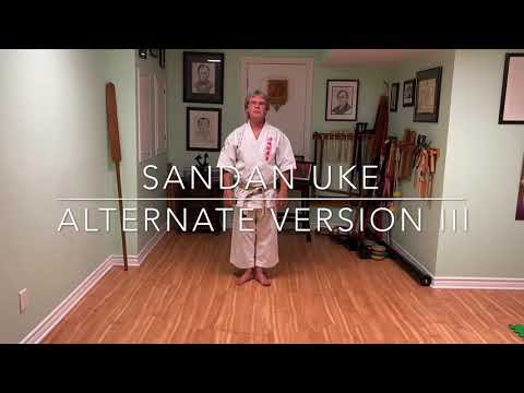 San Dan Uke - Alternate Version III- Koken Uke