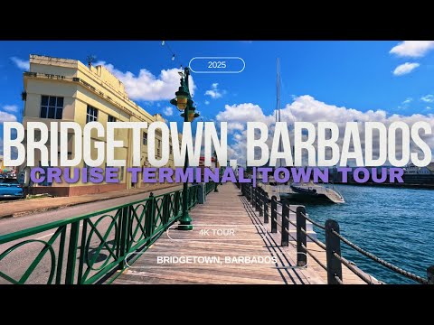 🇧🇧 Bridgetown, Barbados - Cruise Terminal | Bridgetown | Walking to the Beach from the Cruise Port