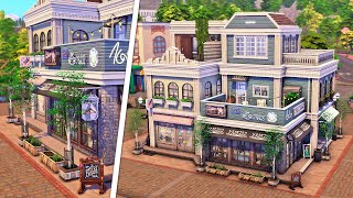 Thrift Store, Boba Tea, Nail Salon and Laundromat | The Sims 4 Speed Build