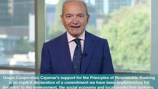Grupo Cooperativo Cajamar on Becoming a Signatory to the Principles for Responsible Banking