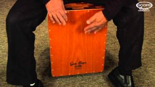 Video thumbnail for Alex Acuna demonstrating his Signature Special Edition Cajon from Gon Bops by GoDpsMusic Live