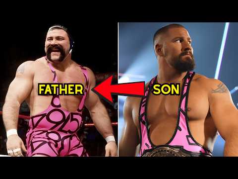 13 Wrestling Legends Outshined by Their Own Children!