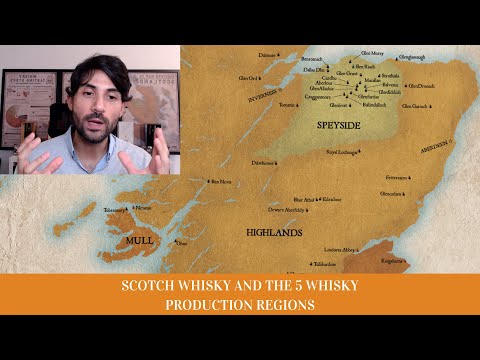 What are the Scottish whisky regions?
