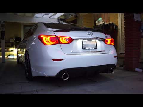 Q50 3.7 Invidia Gemini catback