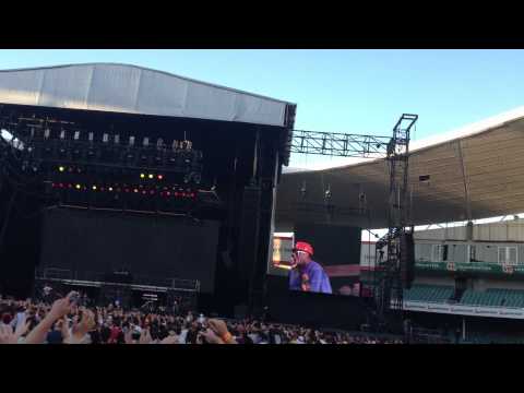 Lil Wayne Sydney Australia 2nd December 2011 Eminem Recovery Tour