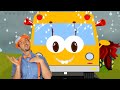 Las Ruedas Del Autobús Con Blippi Español Blippi Españo Aprende Colores Y Objetos