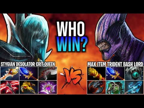 (DUAL PERSPECTIVE) CRIT QUEEN PHANTOM ASSASINS VS BASH LORD FACELESS VOID | DOTA 2
