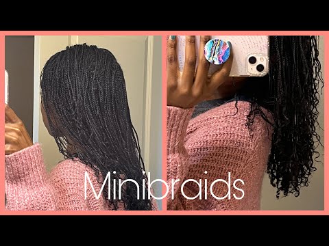 My Updated Mini Braid Routine