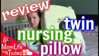 Video o My Brest Friend Twin Plus kojicí polštář na kojení dvojčat  