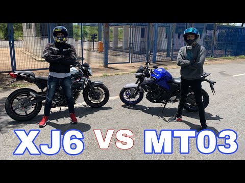 MT03 anda mais que XJ6?
