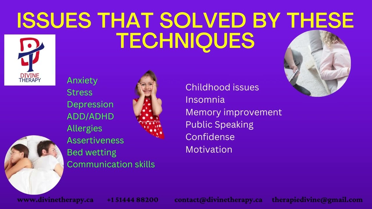 Therapies for psychological and emotional struggles