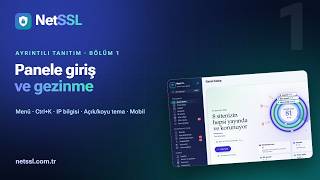 NetSSL Ayrıntılı Tanıtım 1/21 · Panele giriş ve gezinme