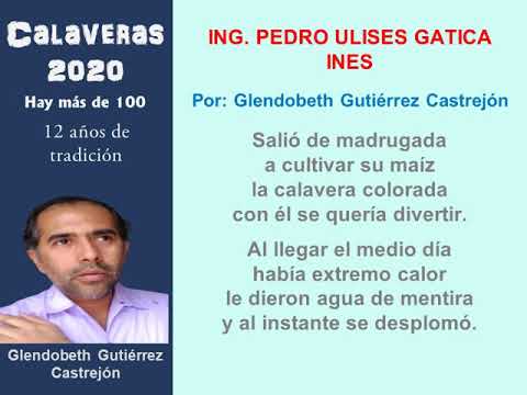 Calaveritas - Sr  Pedro Ulises Gatica Inés